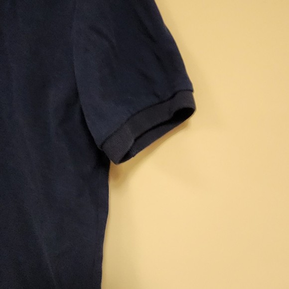 Ralph Lauren Polo Shirt Mens Black L Solid Red Logo - Picture 4 of 10